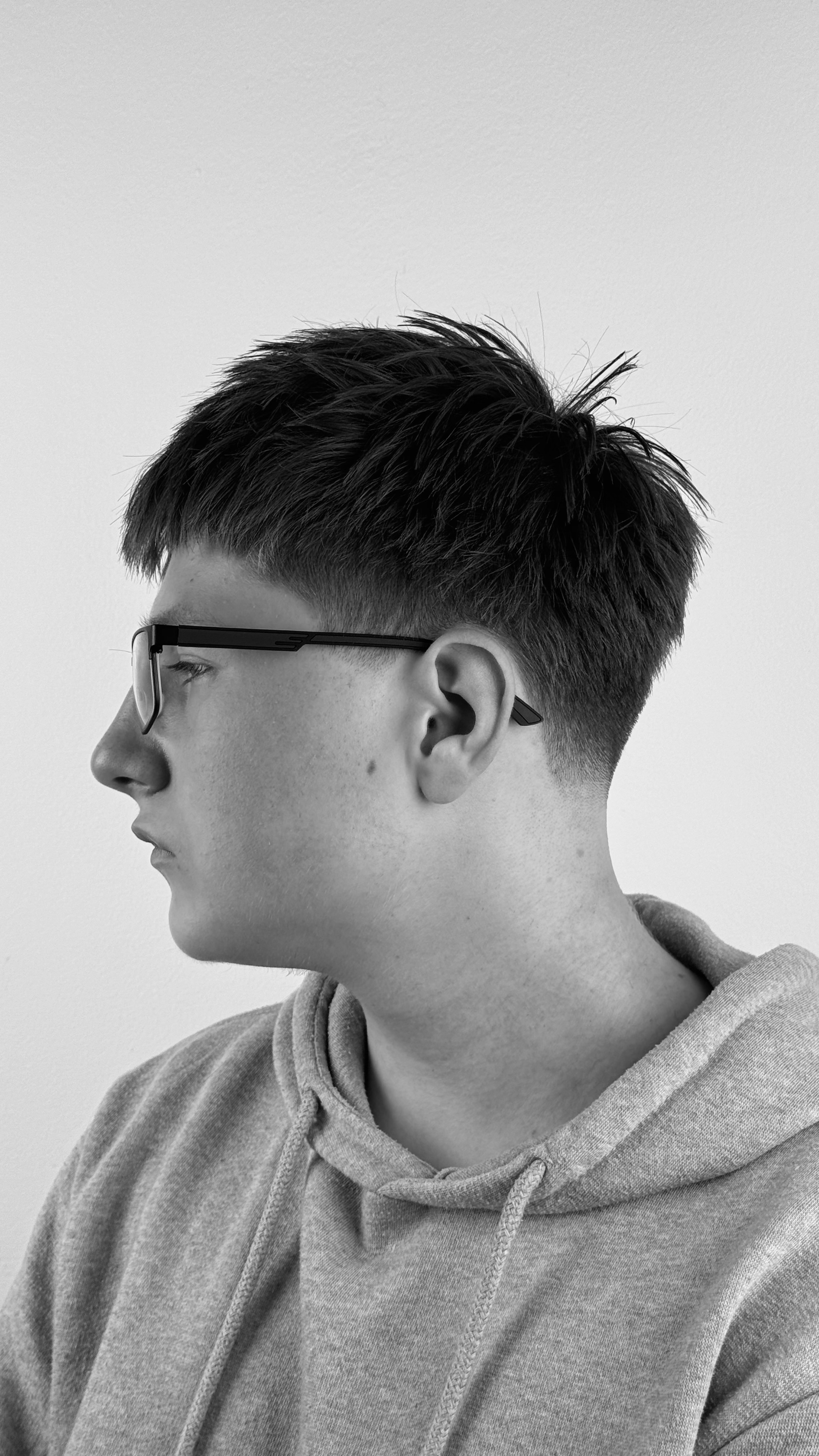 Стрижка crop+taper fade