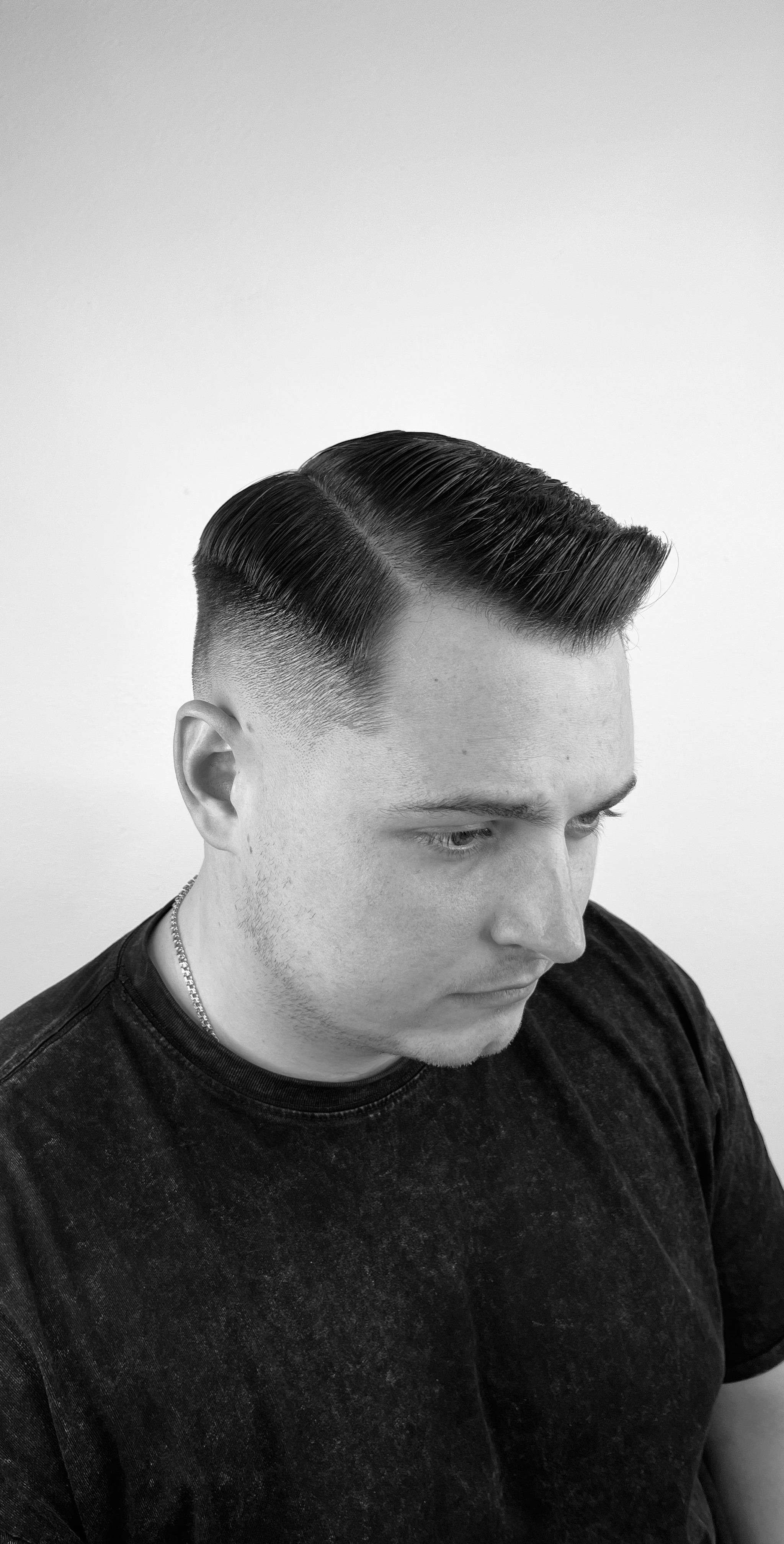 Классическая стрижка side part